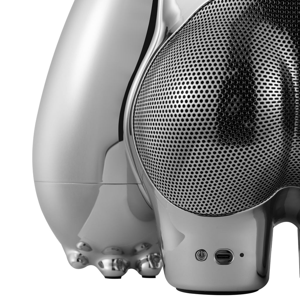 IF Audio Speaker David II 45cm Version electroplated silver